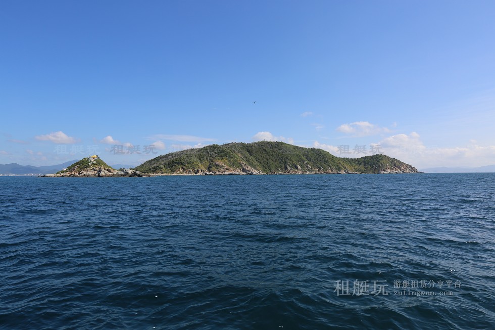 三亞旅游游艇租賃，三亞港至西島航線