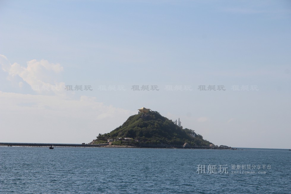 三亞旅游游艇租賃，三亞港至西島航線